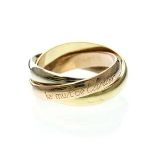 CARTIER 18k Gold Trinity Ring